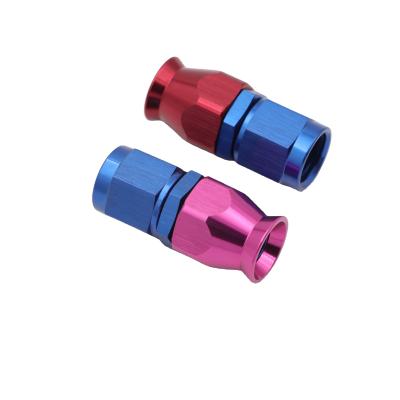 China AoMei Liquid Transfer PTFE Factory Price Aluminum Swivel Pipe End Fittings A Female Straight for sale