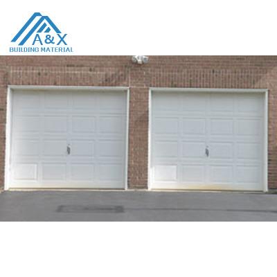 China Contemporary White Steel Sectional Garage Door for sale