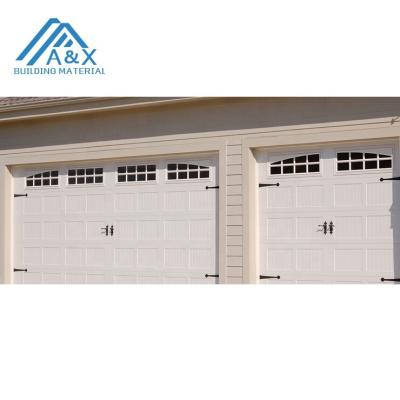 China Modern Residential Steel Automatic Accordion Garage Doors for sale