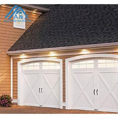 China Automatic Modern Steel Garage Sectional Automatic Folding Door for sale