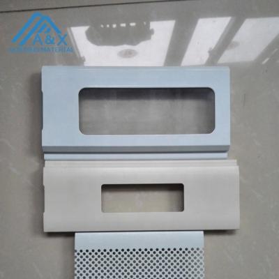 China Automatic roller shutter slats with punched holes for sale