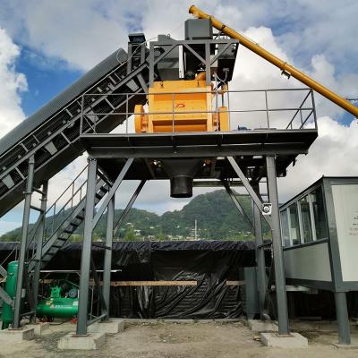 China Construction worksÂ   50m3/h HZS50concrete Prepared Plant One Batching Sale Installed In Africa for sale