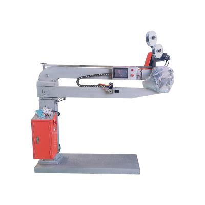 China Food Carton Box Stapling Machine Corrugated Manual Stitching Cartoner for sale