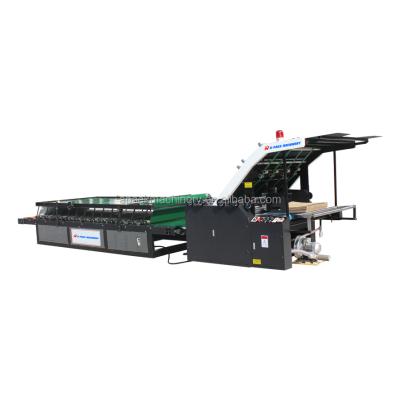 China machinery & Semi-automatic material flute laminator for sale