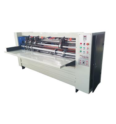 China Thin Food Blader Slitter Marker Corrugated Box Making Machine for sale