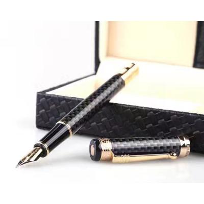 China Aluminum has many years full production experience authentic erasable copper fountain pen business box transparent writing set for sale