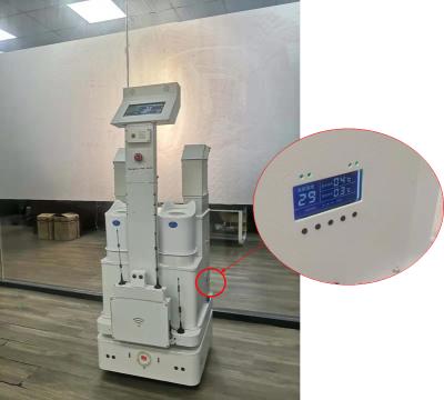 China High Platform Smart Intelligent Sterilization Robots High Quality Smart Motion Robot With Spray And UV-C for sale