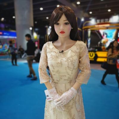 China Realistic talking AI robot designed with robotics technology for robotic automation for sale