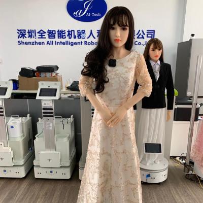 China Higly Talking Interactive Greeting Robot With Communication And Chat Ability for sale