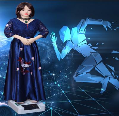 China AI-TECH New Product Human Design Service Talking Smart Robot for Supermarket, Shopmall and Restaurant for sale