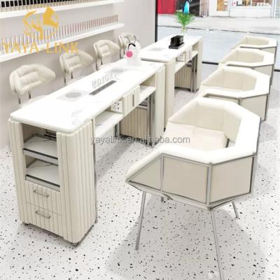 China Modern Manicure Equipment Salon Table Portable Nail Tables for sale