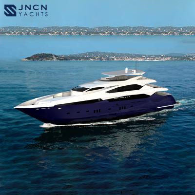 China JNCN 128ft Large Space Hull Fiberglass Luxury Yacht SUNA19019/128 for sale