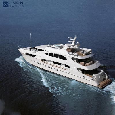 China JNCN Luxury Super Yachts 132ft Classic Fiberglass Speed ​​Boat With Prices SUNB19009/132 for sale