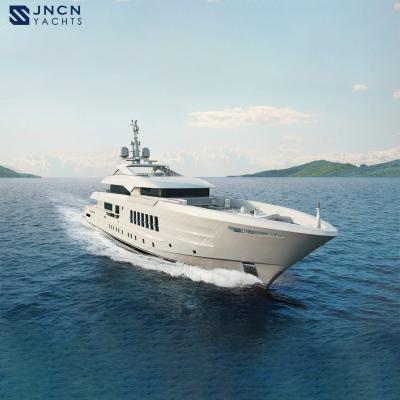 China JNCN 180ft China Shipbuilding Fiberglass Hull Material Custom Motor Superyacht Luxury Mega Yachts For Sale SPY180036/180 for sale