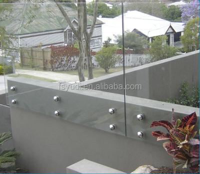 China Stainless steel balcony railing design glass aluminium/wrought iron/stainless steel with high quality for sale