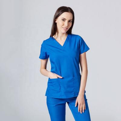 China Anti-Shrink Plus Size Uniform Scrubs Tops for sale