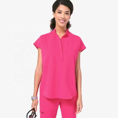 China Wholesale Custom Anti Shrink Porcelain Dental Scrub Uniforms Set for sale