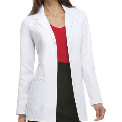 China Hospital Womens 31.5 Inch 2 Pocket Lab Coat for sale