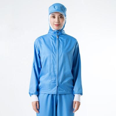 China New style anti-shrink reusable chocolate and frozen seafood industry uniforms for food industry for sale