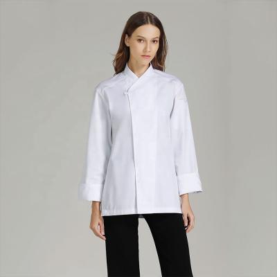 China Breathable White Chef Clothes Cook Uniform Restaurant for sale