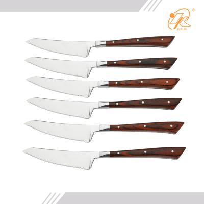 China Sustainable Good Quality Fashion Style Multi-functuinal Kitchen Serrated Steak Knife for sale