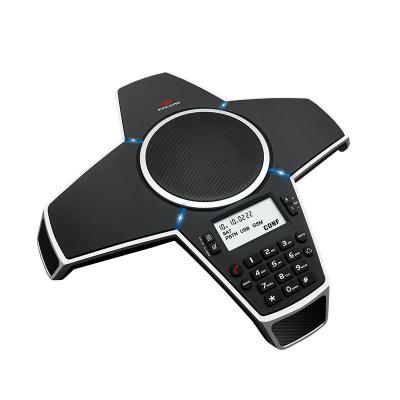 China Support PSTN analog phone and multi-party web communication conference phone with nature sound for sale