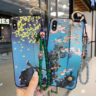 China Amazon Hit Wholesale Light Weight Wrap For Vivo Y21 Y21s Y33s Y50 Y30 Y17 Y11 Y12 Y15 V20 S1 V17 V15 Pro Bead Strap Phone Case for sale