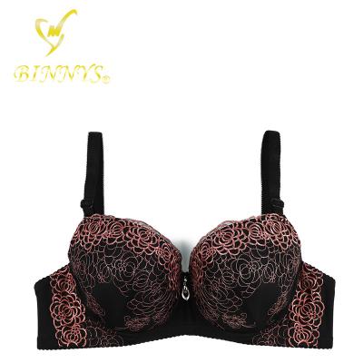 China Wholesale BINNYS Guangzhou Breathable Comfortable Three Quarter Cup 36d D Plus Size Bra for sale