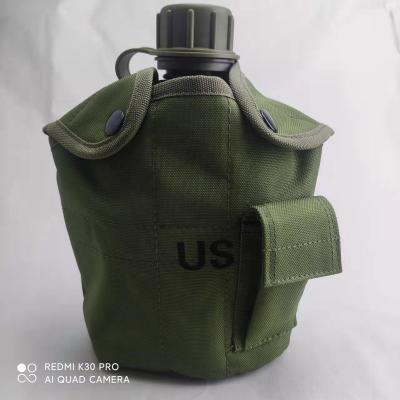 China Viable Army Green Canteen Style Military Water Bottle BPA Free for sale