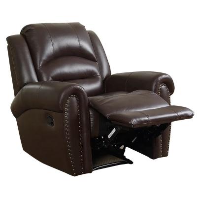 China YRC1069A Durable Luxury Lazy Boy Top Leather Rocker Sofa Recliner With Swivel for sale