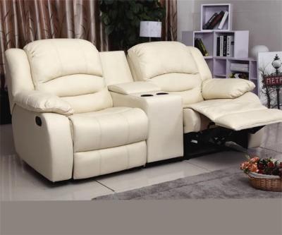 China Sofa Leather sectional home theater sofa recliner, cinema recliner sofa, cinema seat sofa with cup holder for sale