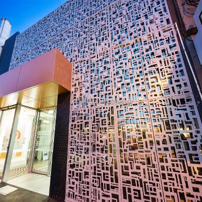 China Lightweight Popular Australian American Style Exterior Wall Facade Laser Cutting Aluminum for sale