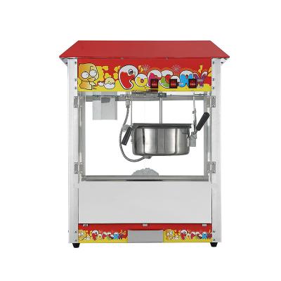 China Outdoor Stainless Steel Non Stick Automatic Popcorn Electric Hot Oil Puffing Machine for sale