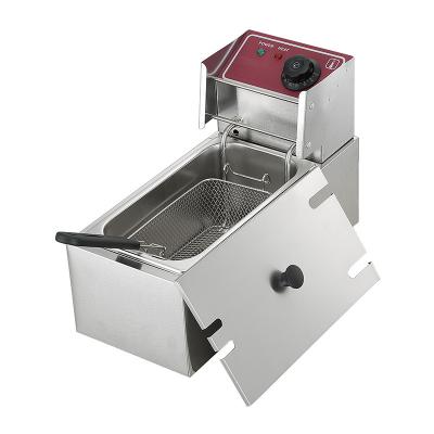 China Hot Selling General Electric Hotel Commercial Stainless Steel Deep Fryer Deep Fryer for sale