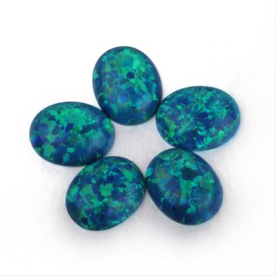 China Opal Oval Cabochon Synthetic Opal Cabochon Color Fire Opal Stone Price Hot Sale Cabochon for sale