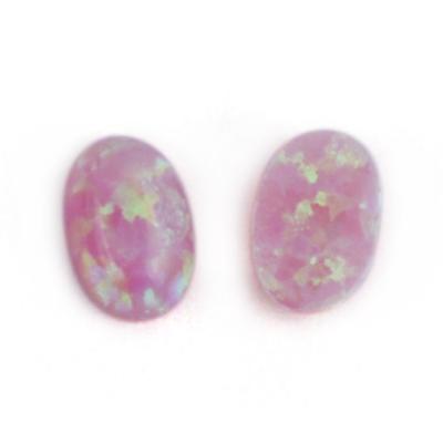 China Pink OP08 Opal Stone Price High Quality Color Change Oval for sale