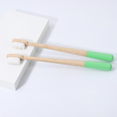 China Factory price eco-friendly bamboo toothbrush bristle custom made nano toothbrush for sale