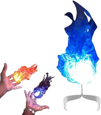 China Halloween Fireball Floating Prop 2021 Latest Flame Fireball Decor 3D Visualization Halloween Fireball Halloween Decorations Floating Prop for sale