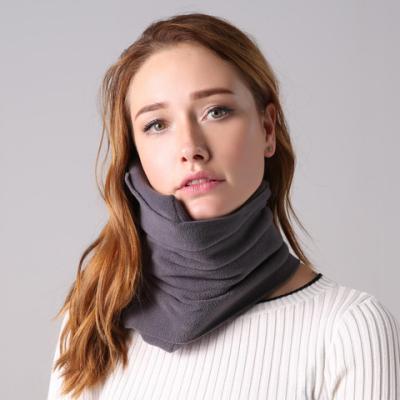 China 2021 Amazon Non-Toxic Hot Selling Custom Logo And Package Travel Neck Pillow Adjustable Small Size Twist For Airplane for sale