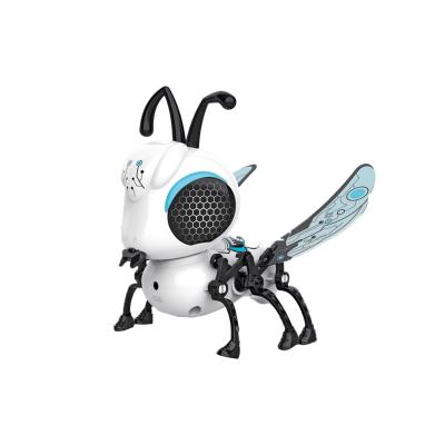 China Cartoon Toy Mini Cute Electric Induction Ant Walk and Sing Avoid Obstacle Educational Toy Gift for sale