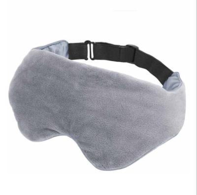 China 2021 Hot Sale Eyemask Amazone 100% Weighted Block Sleep Mask Eyelash Light Adjustable Extension Strip Grarity Weighted Glass Bead Weighted Eye Mask for sale