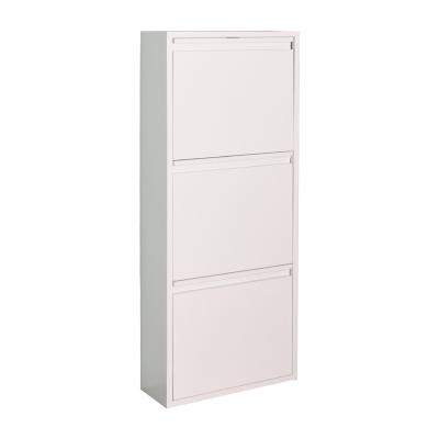 China Modern Magnetic Large Capacity Ultra-thin Tipping Shoe Storage Home Storage Cabinet in Living Room for sale