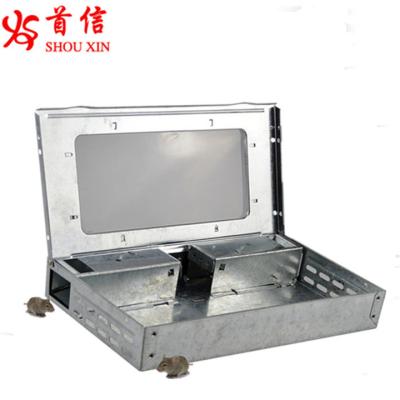 China Viable metal tin cat mouse trap for catching mice for sale