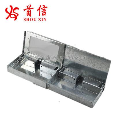 China Multi Viable Live Hook Mouse Rat Mouse Trap Cage With Clear Lid For Pest Control for sale