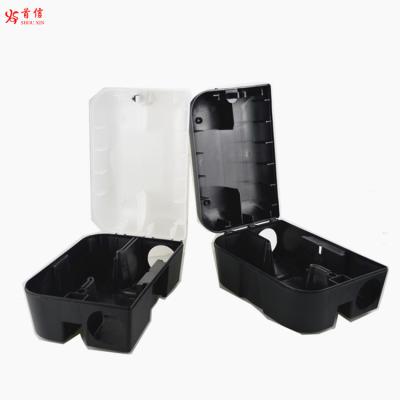 China Viable large plastic rat bait station fitted in snap trap for sale