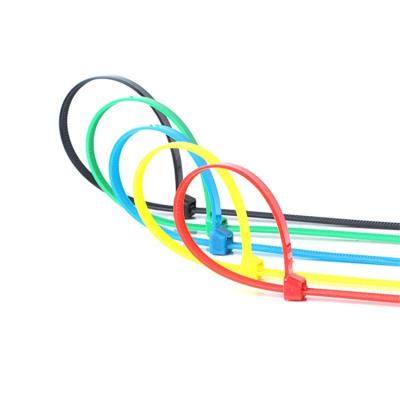 China High Quality Factory Strong Plastic Black UV Hardware PA66 Nylon Stensile Stensile Nylon Cable Ties China for sale