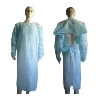 China In te ademen Beschikbare Plastic Toga's, Antibloed Beschikbare Medische Kleding Te koop