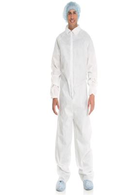 China PE Coated PP Disposable Coverall Suit Breathable For Hospital / Clinic / Health Center for sale