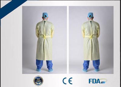 China Comfortable Disposable Protective Gowns For Cross Infection Prevention for sale