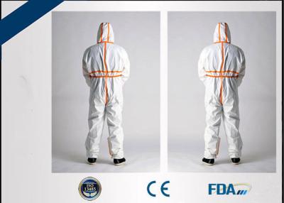 China Comfortable Disposable Work Overalls For Dustless Workshop / Paint Industry for sale